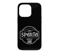 Carcasa para iPhone 13 Pro Esparta Grecia Ciudad Viaje Montaña Emblema