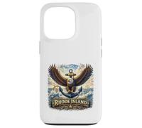 Carcasa para iPhone 13 Pro Estado del Patrimonio Marítimo de Rhode Island Eagle