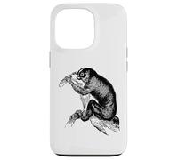 Carcasa para iPhone 13 Pro Estampado Vintage Slow Loris