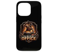 Carcasa para iPhone 13 Pro Estaré en mi Oficina Funny Blacksmith Metalsmith Metal Work