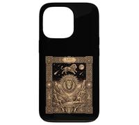 Carcasa para iPhone 13 Pro Estilo de Carta del Tarot del símbolo de la astrología del Zodiaco Leo