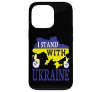 Carcasa para iPhone 13 Pro Estoy con Ucrania - Love Stop War - Ucrania Mapa