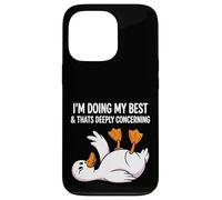 Carcasa para iPhone 13 Pro Estoy Haciendo mi Mejor Esfuerzo Que es profundamente concerniente al Pato Divertido