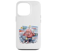 Carcasa para iPhone 13 Pro Estrés del Programador de Errores cerebrales Divertidos