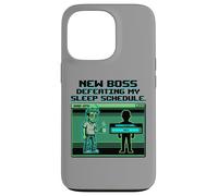 Carcasa para iPhone 13 Pro Expecting Dad Gamer New Boss Sleep Schedule