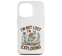 Carcasa para iPhone 13 Pro Explorador Canguro No Perdido Estoy Explorando Aventura