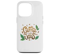 Carcasa para iPhone 13 Pro Faithful Coffee Devotion with My Savior