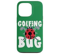 Carcasa para iPhone 13 Pro Family Golf Tour Golfing Bug Cita Divertida Ladybug Golfer
