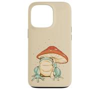 Carcasa para iPhone 13 Pro Farmcore Frog and Mushroom Umbrella Aesthetic Cottagecore