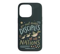 Carcasa para iPhone 13 Pro Fe Cristiana Mateo 28 19 IR a Hacer discípulos