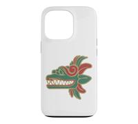 Carcasa para iPhone 13 Pro Feathered Serpent Aztec Quetzalcoatl Mexicans Mythology