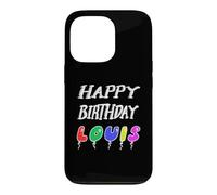 Carcasa para iPhone 13 Pro Feliz Cumpleaños Louis