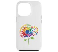 Carcasa para iPhone 13 Pro Flor de Conciencia sobre el Autismo - Aceptar Entender Amor Autismo Mamá