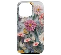 Carcasa para iPhone 13 Pro Floral Flower Pattern Botanical Nature Garden Bloom Cute