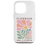 Carcasa para iPhone 13 Pro Florece como una Flor Salmos 103:15 Fe Cristiana
