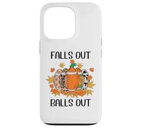 Carcasa para iPhone 13 Pro Football Falls out Balls out Tis The Season Fall Football