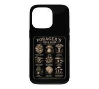Carcasa para iPhone 13 Pro Forager's Field Guide Setas comestibles Vintage Botanical