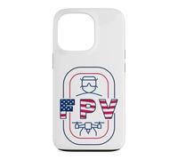 Carcasa para iPhone 13 Pro FPV Drone & Bandera Americana - Quadcopter USA Pilot Patriotic