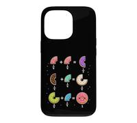 Carcasa para iPhone 13 Pro Fracciones de Dona Humor matemático para Profesores, Estudiantes, niños