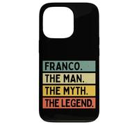 Carcasa para iPhone 13 Pro Franco The Man The Myth The Legend - Cotización Personalizada