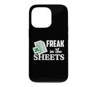 Carcasa para iPhone 13 Pro Freak In The Excel Sheets Hoja de cálculo Contable Divertida