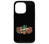 Carcasa para iPhone 13 Pro Free Hugs Cactus Funny Old School Traditional Tattoo Style