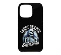 Carcasa para iPhone 13 Pro Frost Reaper - Esqueleto Azul Sunburst Gothic Ice Death