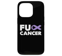 Carcasa para iPhone 13 Pro Fuck Cancer - Camiseta con Texto en alemán Fuck Esophageal Cancer Awareness