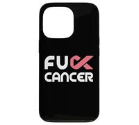 Carcasa para iPhone 13 Pro Fuck Cancer Tshirt - Fuck Breast Cancer Awareness