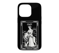 Carcasa para iPhone 13 Pro Fuerza Mayor Arcanos Tarot Cartas Leo Zodiaco Oculto Astrología