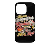 Carcasa para iPhone 13 Pro Funny Agente inmobiliario de Bienes raíces Hot Rod Agente inmobiliario