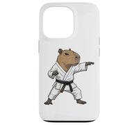 Carcasa para iPhone 13 Pro Funny Capybara Doing Karate Samurai Ninja Capybara