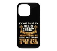 Carcasa para iPhone 13 Pro Funny Christian Religious Servant of God Faithful Jesus