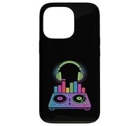 Carcasa para iPhone 13 Pro Funny DJ Turntable Vinyl Records Música Mujeres Hombres