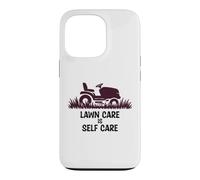 Carcasa para iPhone 13 Pro Funny Lawn Care is Self Care Lawnmower Humor