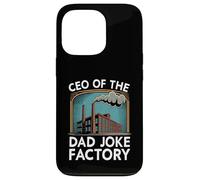 Carcasa para iPhone 13 Pro Funny Mens Joke Fathers Retro CEO de The Dad Joke Factory