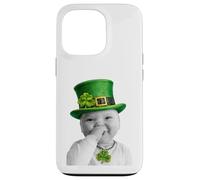 Carcasa para iPhone 13 Pro Funny Niche Baby Gen z Meme Giggling AI Laughing St. Patrick