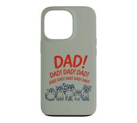 Carcasa para iPhone 13 Pro Funny Raccoon Dad Yelling Raccoons Father's Day