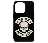Carcasa para iPhone 13 Pro Funny Red For Ed Union Thug Retro SpEd Teacher Appreciation