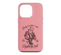 Carcasa para iPhone 13 Pro Funny Shark Sorry Was Cashing out Casino Ganador Humor
