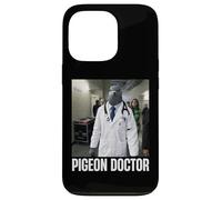 Carcasa para iPhone 13 Pro Funny Tuff Pigeon Doctor 2026 Nuevo Brainrot Meme Kid AI Broma