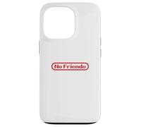 Carcasa para iPhone 13 Pro Funny Videogamer Pun. No Friendo Text Retro Video Game