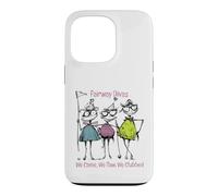 Carcasa para iPhone 13 Pro Funny Women Golf Fairway Divas Vinimos, vimos, Clubes