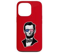 Carcasa para iPhone 13 Pro Gafas de Sol Abraham Lincoln USA