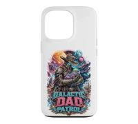 Carcasa para iPhone 13 Pro Galactic Space Cowboy Dad Patrol Scifi Western Father's Day