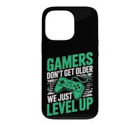 Carcasa para iPhone 13 Pro Gamers Don't Get Older We Just Level Up Funny Gamer Retro