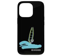 Carcasa para iPhone 13 Pro Garganta Windsurf, Windsurf en el desfiladero