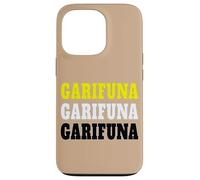Carcasa para iPhone 13 Pro Garifuna Love Garinagu Afro Caribbean Garifuna Bandera Garifuna