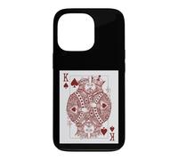Carcasa para iPhone 13 Pro Gay Pride King of Spades Card Pareja Novio Novio LGBTQ