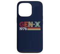 Carcasa para iPhone 13 Pro Gen X 1976 Retro Generation xer Vintage Text Style